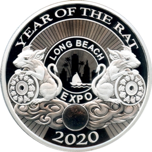 Long Beach Expo 2020 Silver 1 ounce Panda