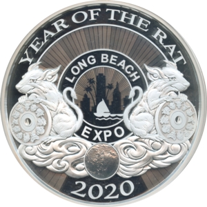 Long Beach Expo 2020 Silver 5 Kilo Panda