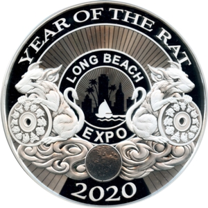 Long Beach Expo 2020 Silver 5 Ounce Panda