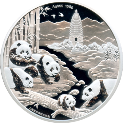 Long Beach Expo 2020 Silver 5 Ounce Panda