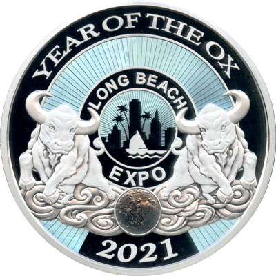 Long Beach Expo 2020 Silver 5 Ounce Panda