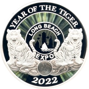 Long Beach Expo 2022 Silver 1 ounce Panda