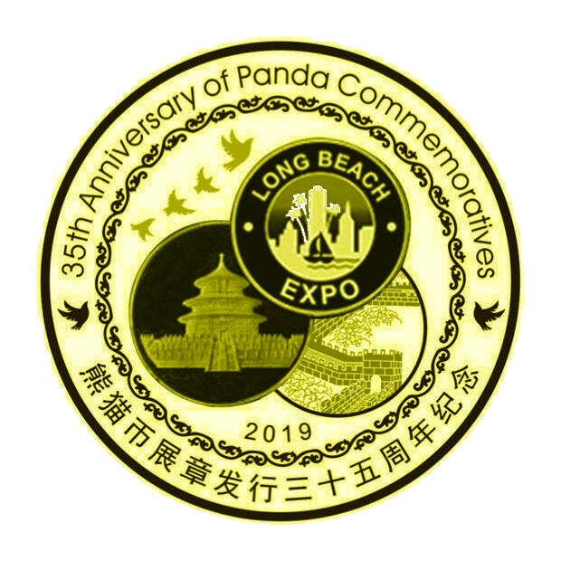 Long Beach Expo 2019 Gold 2 Ounce Panda