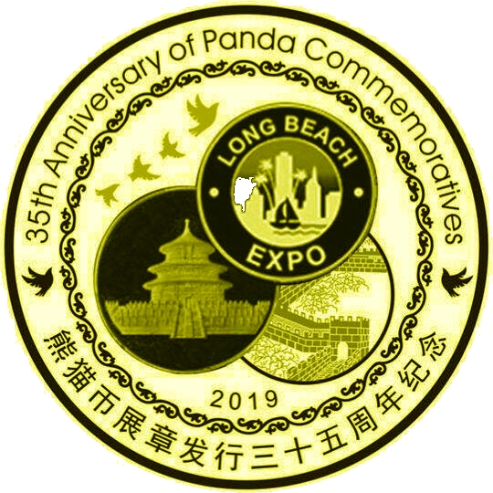 Long Beach Expo 2019 Gold 5 Kilo Panda